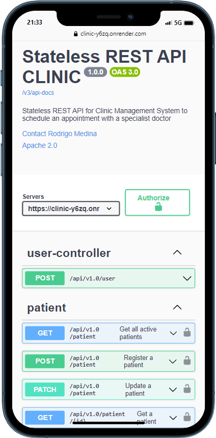 ClinicApi